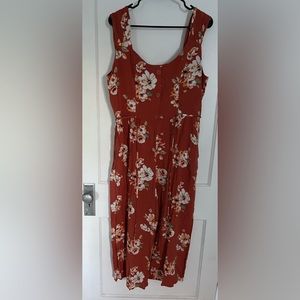 XL floral jumpsuit - worn once